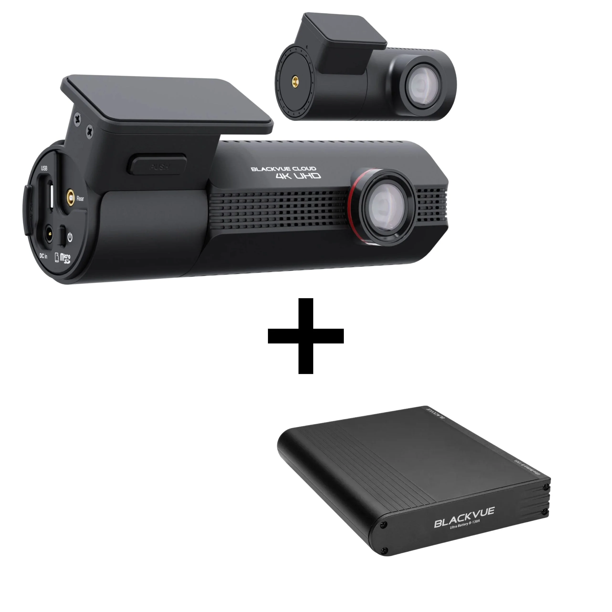 BlackVue Bundle ELITE 10-2CH-64GB Dash Cam Bundle + BlackVue Battery B-130A